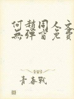 何赵同人文小说无弹窗免费阅读