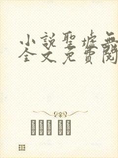 小说圣墟无弹窗全文免费阅读