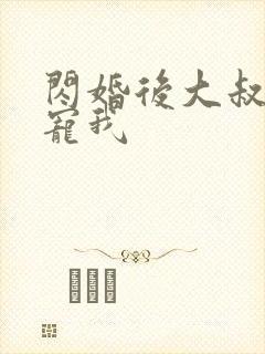 闪婚后大叔乖乖宠我