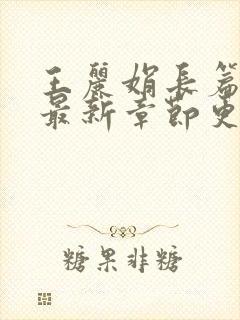 王丽娟长篇小说最新章节更新