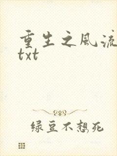 重生之风流仕途txt封面
