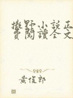 撒野小说正版免费阅读全文无删减
