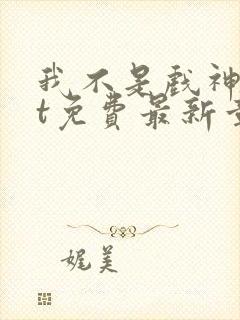 我不是戏神txt免费最新章节封面