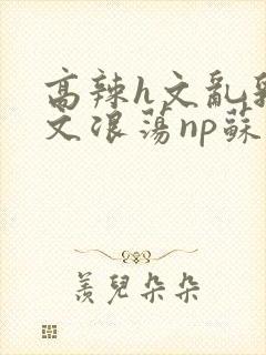 高辣h文乱乳h文浪荡np苏夏