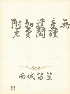 附加遗产无删减免费阅读