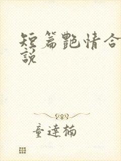 短篇艳情合集小说