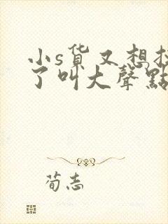 小s货又想挨c了叫大声点