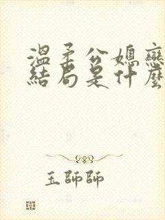 温柔公媳恋曲大结局是什么封面