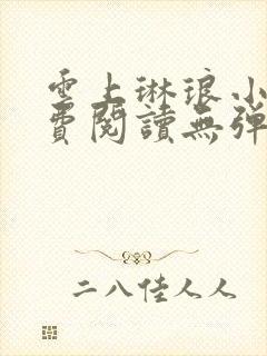 云上琳琅小说免费阅读无弹窗