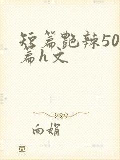短篇艳辣500篇h文封面