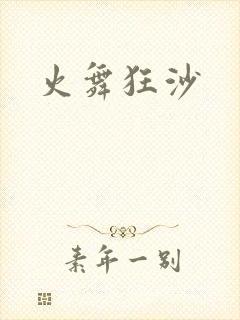 火舞狂沙封面