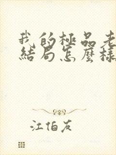 我的极品老婆大结局怎么样封面