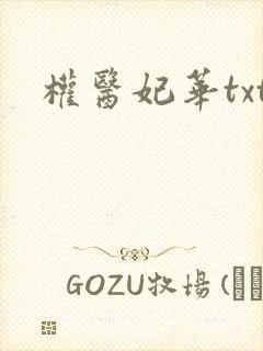 权医妃华txt