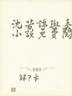 沈若锦与秦琅的小说免费阅读封面