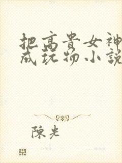 把高贵女神调教成玩物小说