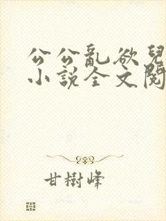 公公乱欲儿媳妇小说全文阅读封面