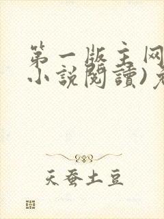 第一版主网(在小说阅读)免费阅读