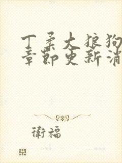 丁柔大狼狗最新章节更新消息