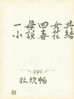 一母四女共一婿小说春花结局
