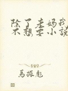 除了老妈我谁也不想要小说免费阅读