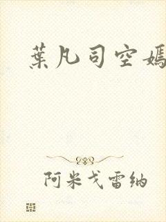 叶凡司空嫣然