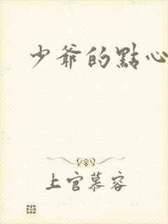 少爷的点心