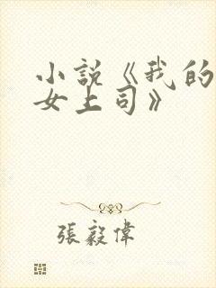 小说《我的傲娇女上司》