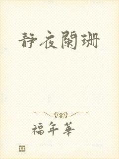 静夜阑珊