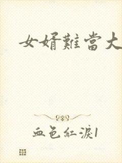 女婿难当大结局