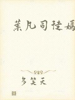 叶凡司徒嫣然