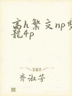 高h繁交np双龙4p
