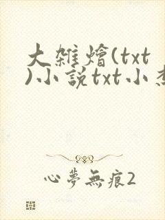 大杂烩(txt)小说txt小杰