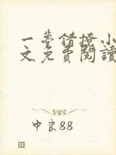 一梦错撩小说全文免费阅读无弹窗