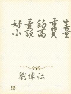 好看的重生穿越小说高质量文笔好