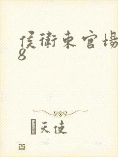 侯卫东官场笔记8