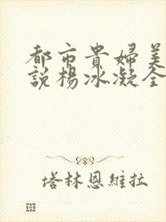 都市贵妇美腿小说杨冰凝全文阅读封面