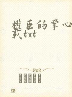 权臣的掌心宠下载txt