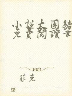 小说大团结全文免费阅读笔趣阁