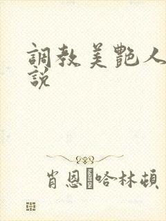 调教美艳人妻小说封面