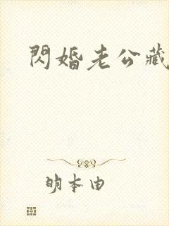 闪婚老公藏不住