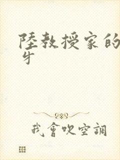 陆教授家的小月牙