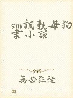 sm调教母狗奴隶小说