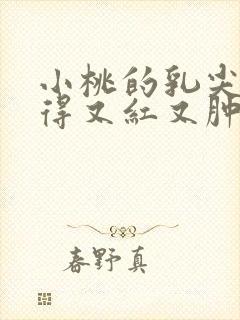 小桃的乳尖被吸得又红又肿