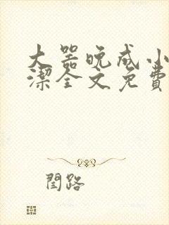 大器晚成小说白洁全文免费笔趣阁