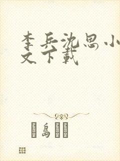 李兵沈思小说全文下载