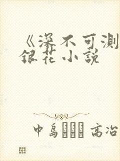 《深不可测》金银花小说封面