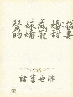 替嫁成婚:总裁的娇宠甜妻