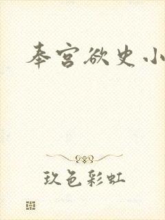 奉宫欲史小说封面