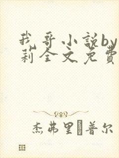 我哥小说by雪莉全文免费阅读
