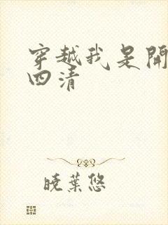 穿越我是开天第四清
